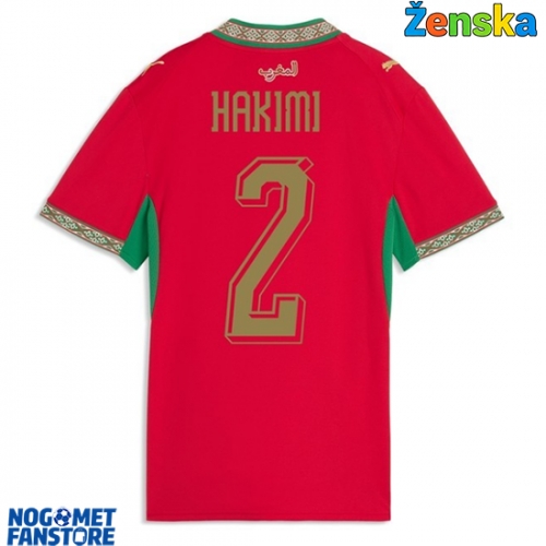 Maroko Achraf Hakimi #2 Domaci Dres za Ženska SP 2026 Kratak Rukav